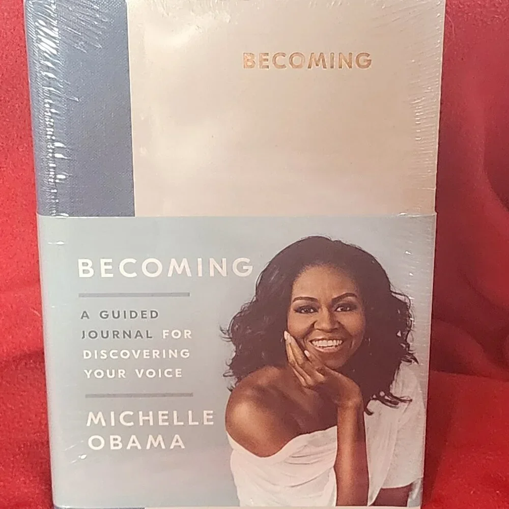 Becoming A Guided Journal for Discovering Your Voice by Michelle Obama